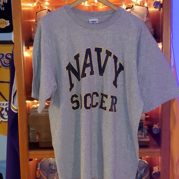 Other - Vintage Navy Soccer Shirt